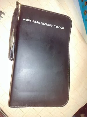 VCR Alignment Tools Repair Kit With Case Video Cassette Recorder Tool Set • $40