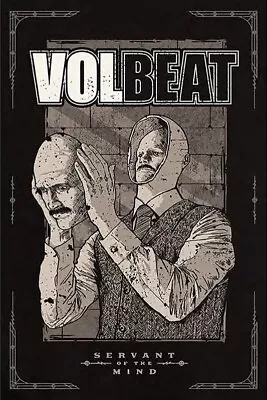 BUY ART FOR LESS Officially Licensed VolBeat Servant Of The Mind 24 X 36 Poster • $16.99