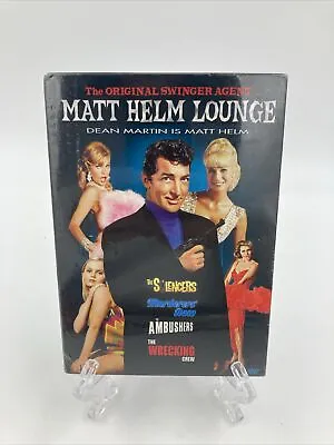 Matt Helm Lounge 'Silencers Murderers Row Ambushers Wrecking Crew' DVD New • $32.96