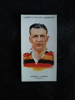 LAMBERT AND BUTLER FOOTBALLERS - #46 - Joseph Lyman - Dewsbury  • £4.99