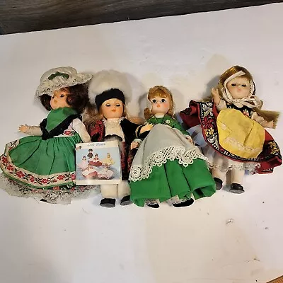 Vintage Lot Of Madame Alexander And Vogue Dolls Irish Scottish German  • $28.85