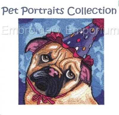 £9.95 • Buy Pet Portraits Collection - Machine Embroidery Designs On Cd Or Usb