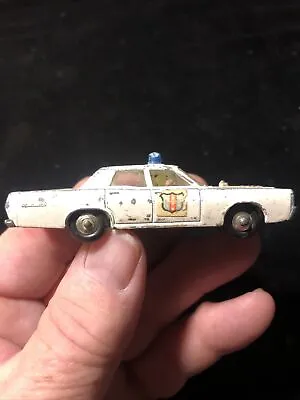 Original MATCHBOX No. 55 Or 73 MERCURY POLICE CAR Made In England By Lesney Blue • $15