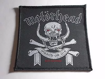Motorhead March Or Die Woven Patch • $6.99