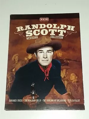 Randolph Scott Westerns Collection Region 1 Us Dvd Box 19 • £14.99