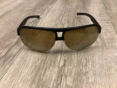 Von Zipper OttoBahn Model Sunglasses/ Made In Italy  With Gold Trimmed Lens • $50