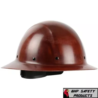 Dynamic Wolfjaw Full Brim Fiberglass Hard Hat With 8 Point Ratchet Suspension • $85