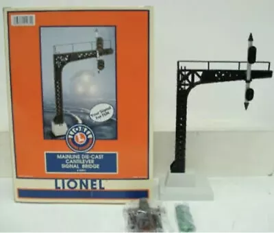 Lionel Operating Die Cast Cantilever Signal Bridge Accessory 6-22931! O Gauge • $49.99