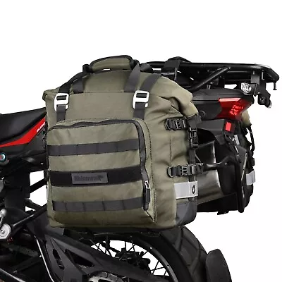 Rhinowalk Motorcycle Side Pannier Bag Waterproof Quick Release Saddle Bag Green • $73.90