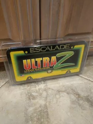 New Ultra Z Fits Cadillac Escalade License Plate Frame Holder  MADE IN USA • $24.95