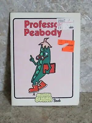 Munch Bunch Book Professor Peabody Paperback Giles Reed Angela Mitson 1982 SEE • $16.99