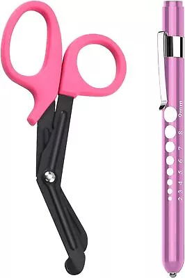 Medical Scissors And Penlights For Nurses Medical Supplies With One Pen Light • $13