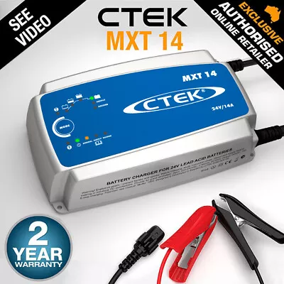 CTEK MXT14 24V 14A Smart Battery Charger 14Amp Bus Truck CV 8 Stage Workshop • $596