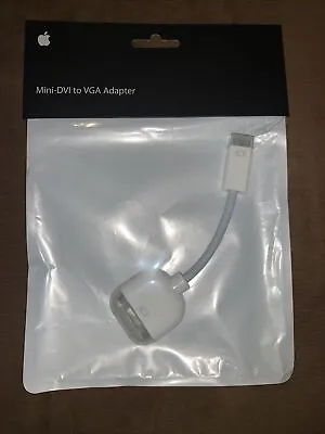 NEW - GENUINE - Mac / Apple - M9320G/A Mini-DVI To VGA Adapter Cable APPLE 🍎 • $5