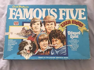 Whitman - Enid Blyton's Famous Five: Kirrin Island Treasure Quest - Board Game • £49.99