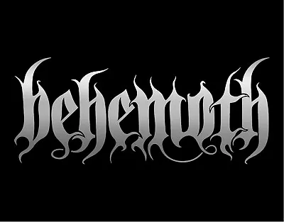 Behemoth Vinyl Decal Car Window Laptop Speaker Death Metal Band Logo Sticker • $4.99