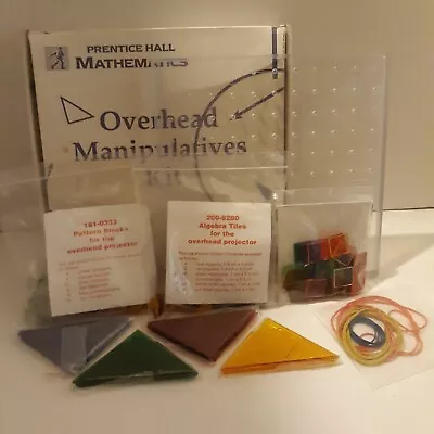 Prentice Hall Mathematics Overhead Manipulatives Kit Used Missing Spinner • $24.95