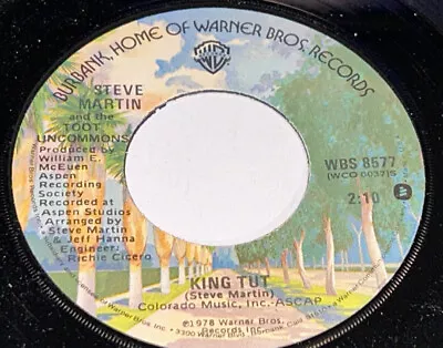 Steve Martin King Tut / Sally Goodin 45 Rpm 231J25 • $6.74