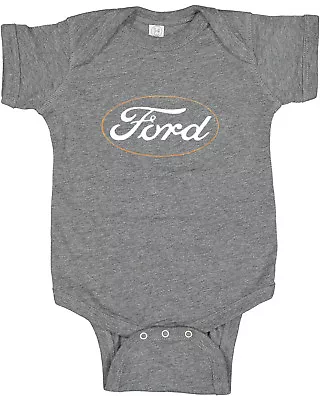 Ford Baby Clothes Infant T-shirt One Piece Suit Mustang Trucks Decal Logo Gifts  • $12.95