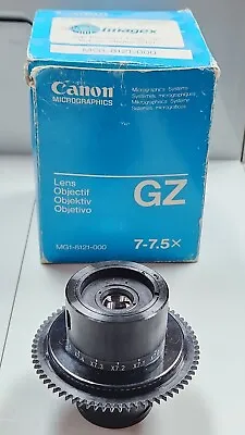 Canon Microfilm Scanner Lens Gz 7-7.5x Mg1-8121-000 Ms800 • $29