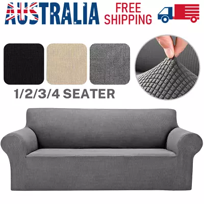 $20.90 • Buy Waterproof Sofa Cover Couch Covers 1 2 3 4 Seater Slipcover Lounge Protector