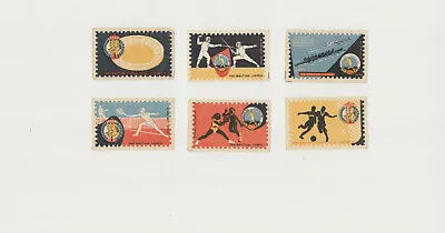 Matchbox Labels Baltija Liepaja USSR Soviet Spartakiad Collection 1959 RARE • $12