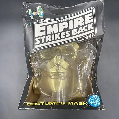 1980 Ben Cooper Empire Strikes Back  C3PO Robot Costume & Mask Childrens  Large • $80