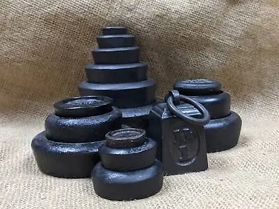 £6.50 • Buy Decorative Cast Iron Scale Weights