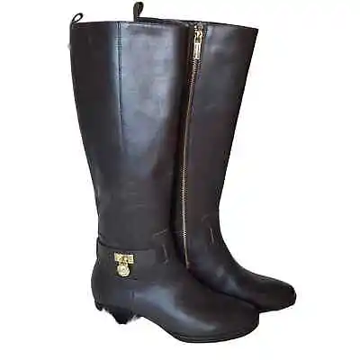 Michael Kors Ryan Leather Riding Boots 5.5 NWOT • $120