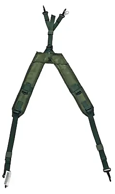 US Army Military ALICE LC-2 LC2 Load Bearing Suspenders OD Green • $25.16