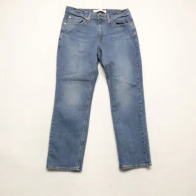 Levi's Signature S67 Men's Size 32x30 Blue Classic Fit Tapered Leg Stretch Jeans • $11.70