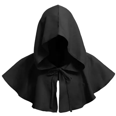 1pc Hat Cowl Hood Scarf Neck Costume Cape Hat For Halloween Party M7O12908 • $21.77