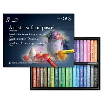 Mungyo Gallery Artists Soft Pastel Squares Cardboard Box Set 36 Assorted Colors • $44.91