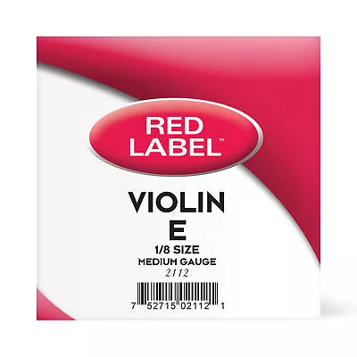 Red Label Violin E Single String 1/8 • $8.99