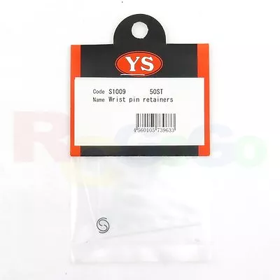 Ys Engine Parts Piston Wrist Pin Retainer 50st # Yss1009 • $20.78