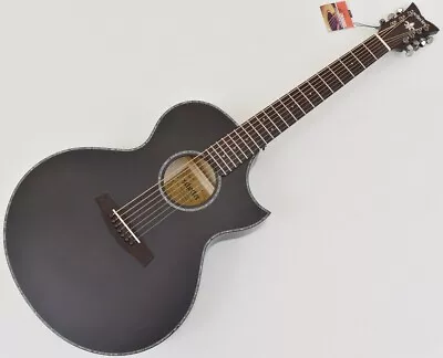 Schecter Orleans Stage-7 String Acoustic Guitar In See Thru Black Satin • $629