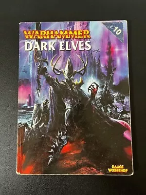 GW 2001 Warhammer Fantasy Army Book Dark Elves Old World Paperback • £15.99