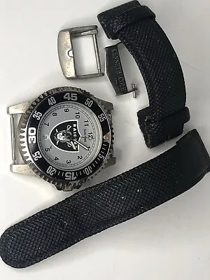 Kenneth Cole Oakland Raider Vintage Watch NFL Vegas Divers Watch • $6.99