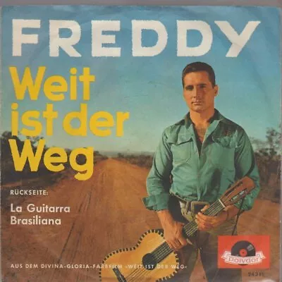 Freddy Weit Ist Der Weg * La Guitarra Brasiliana 1959 Polydor 7  Single • £4.58