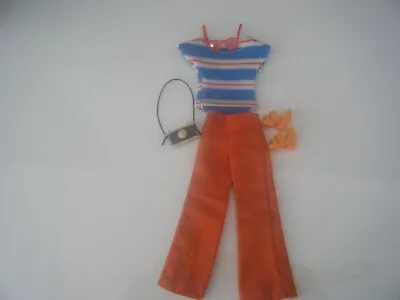  Daisy Doll Mary Quiant Long Orange Casual Trouser Stripe Top Shoes Bag Camera • £45