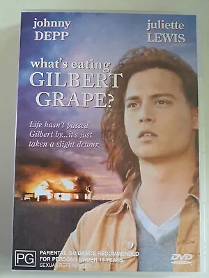 What's Eating Gilbert Grape? DVD - Johnny Depp - Region 4 Aus - FAST POST • $6.88