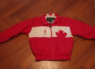 $39.99 • Buy Vintage Starter Jacket Canada Olympics Size Medium