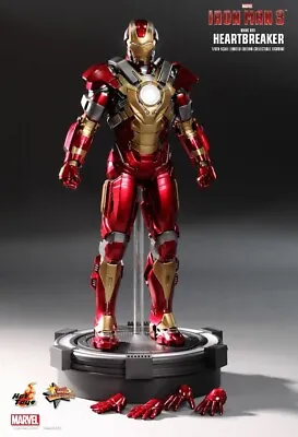 Hot Toys MMS212 Marvel Iron Man 3 Iron Man Mark XVII Heartbreaker 1/6th Scale • $349