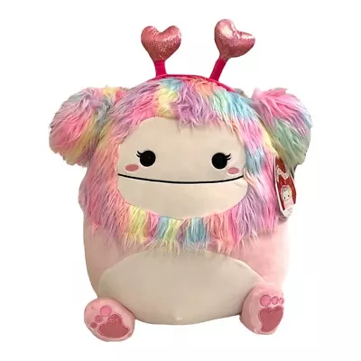 Squishmallow Dobrilla Rainbow Pink Bigfoot 16 Valentines Day Vday • $49.50