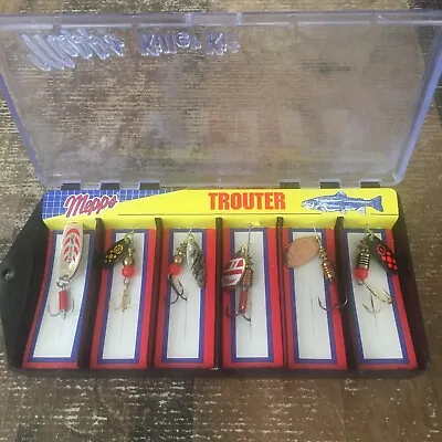 Vintage MEPPS Trouter Killer Kit 6 Lures With Box NOS (a2) • $44.95