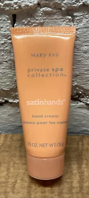 Mary Kay Private Spa Collection Satin Hands Hand Cream .75oz • $4.99