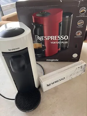 £50 • Buy Magimix Nespresso Vertuo Plus Coffee Capsule Machine - White (11398)