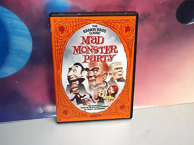 Rankin Bass MAD MONSTER PARTY (DVD 2005 W/Booklet Classic 1967 Animation) • $7.99