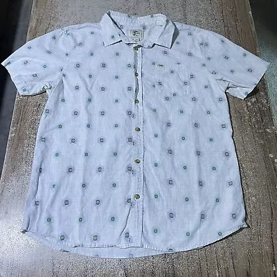 Oneill Surf SS Button Up Casual Shirt Size L #29828 • $9.99