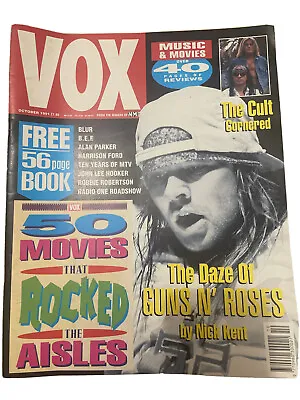 £7.50 • Buy Vox # 13 (oct 1991) Music Magazine - Guns N' Roses